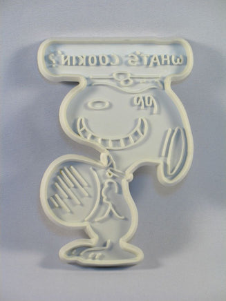 "What's Cookin?'" - White Cookie Cutter