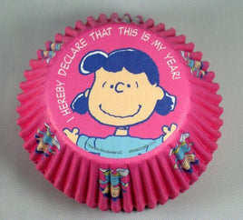 Peanuts Baking Cups (Cupcake Liners) - Lucy ON SALE! - snoopn4pnuts.com