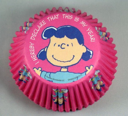 Peanuts Baking Cups (Cupcake Liners) - Lucy ON SALE! - snoopn4pnuts.com