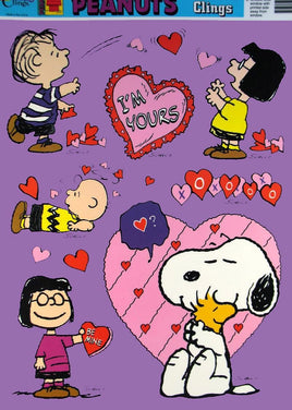 I'm Yours Window Reusable Clings (1 Linus Cling Missing) - snoopn4pnuts.com