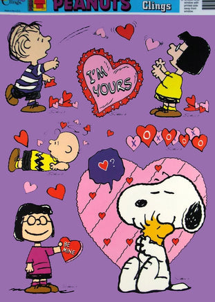 I'm Yours Window Reusable Clings (1 Linus Cling Missing) - snoopn4pnuts.com