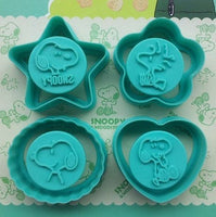 Snoopy and Woodstock Cookie Cutter and Stamp Set - snoopn4pnuts.com