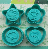 Snoopy and Woodstock Cookie Cutter and Stamp Set