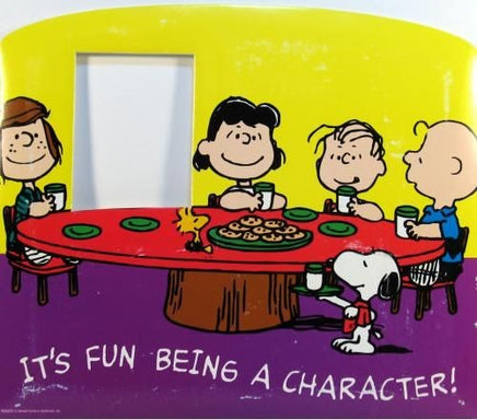 Peanuts Gang Eating Raised Picture Frame