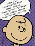Charlie Brown Vintage Thank You Cards