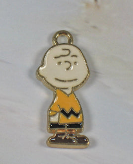 Charlie Brown Enamel Charm - snoopn4pnuts.com
