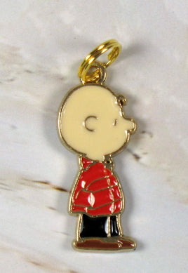 Charlie Brown Enamel Charm - snoopn4pnuts.com