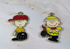 Charlie Brown Enamel Charms - snoopn4pnuts.com