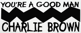 Charlie Brown Die - Cut Vinyl Decal - Black - snoopn4pnuts.com