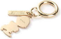 Peanuts 70th Anniversary Double Ring Metal Key Chain - Charlie Brown - snoopn4pnuts.com