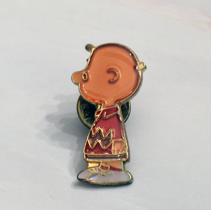 Charlie Brown Enamel Pin - snoopn4pnuts.com