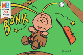 Charlie Brown Baseball Vintage Jigsaw Puzzle - snoopn4pnuts.com