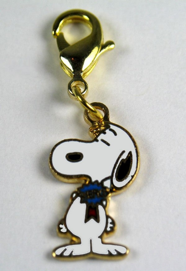 Snoopy HERO Cloisonne Charm With Clasp