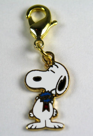Snoopy Hero Cloisonne Charm With Clasp