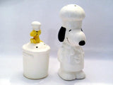 Snoopy and Woodstock Chefs Salt and Pepper Shaker Set