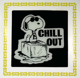 Snoopy Joe Cool Glass Decor
