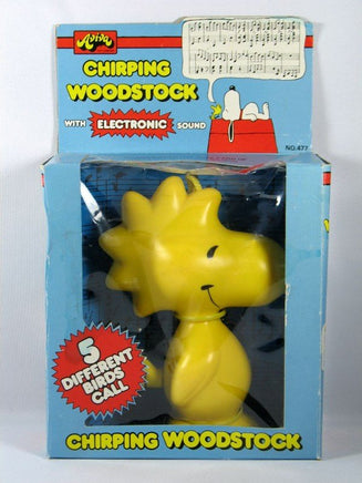 Woodstock Chirping Melodies Electronic Toy (Partially Discolored) - snoopn4pnuts.com
