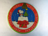 Snoopy Christmas Dinner Plates - Extra Large
