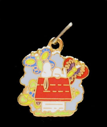 Snoopy's Doghouse Cloisonne Charm - snoopn4pnuts.com