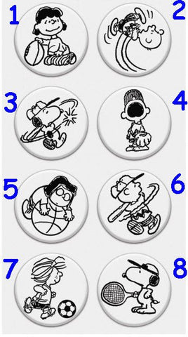 Peanuts Clear Vinyl Stamp On Thick Acrylic Block - Summer Sports - snoopn4pnuts.com