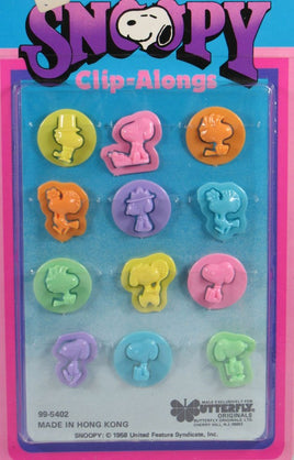 Snoopy Clip-Alongs (Paper Clips)