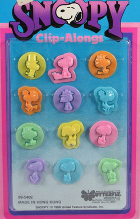 Snoopy Clip-Alongs (Paper Clips)