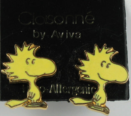 Woodstock Cloisonne Post Earrings