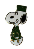 Snoopy Army General Cloisonne Tie Tack / Pin