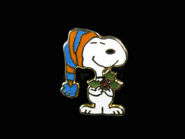 Snoopy Holiday Cloisonne Tie Tack / Pin - snoopn4pnuts.com