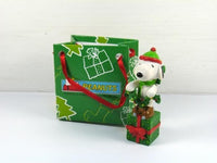 Gift Bag Snoopy Figurine - Christmas Decorations