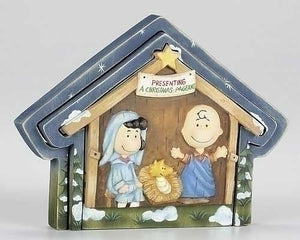 Dept. 56 "Peanuts Christmas Pageant" Wood Puzzle