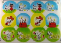 Peanuts Gang Vintage Lenticular Vari-Vue Display Board - Snoopy and Lucy