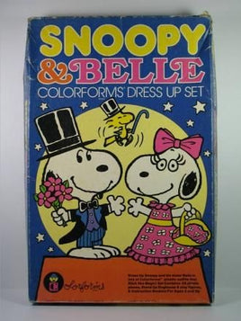 Snoopy And Belle Colorforms Set
