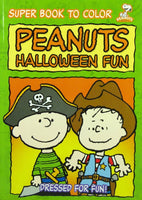 Peanuts Halloween Fun Coloring Book