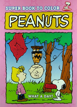 Peanuts Super Coloring And Activity Book - What A Day!