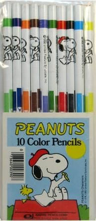 Snoopy Colored Pencil Set