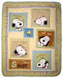 Lambs & Ivy Peek A Boo Snoopy Comforter