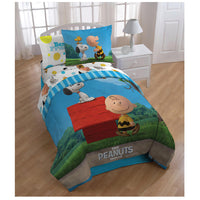 The Peanuts Movie Twin Comforter With Pillow Sham