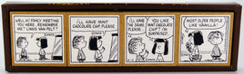 Peanuts Comic 4 - Panel Rubber Stamp Set - RARE! - snoopn4pnuts.com