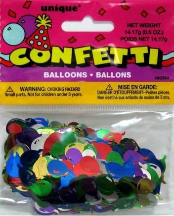 Metallic Confetti - Balloons (Mix With Peanuts/Snoopy Confettios And Make More!)