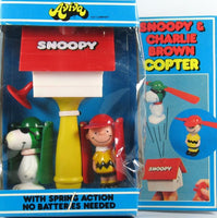 Snoopy and Charlie Brown Copter Toy