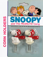 Snoopy Flying Ace Corn-On-The-Cob Holder Set (Near Mint/Re-Packaged)
