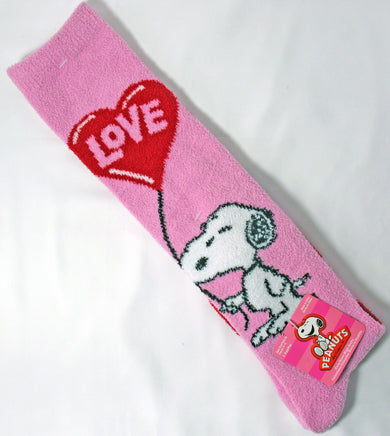 Snoopy Cozy Valentine's Day Knee - High Socks - snoopn4pnuts.com