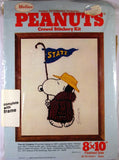 Peanuts Crewel Stitchery Kit - State Fan