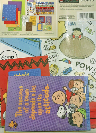 Peanuts Gang Scrapbook Kit - Sports