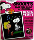 Snoopy and Schroeder Velvet Paint Set