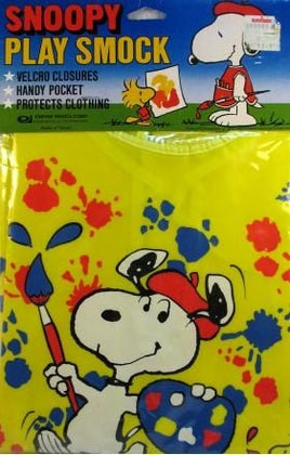 Snoopy Kid's Vintage Vinyl Craft Apron (Play Smock)