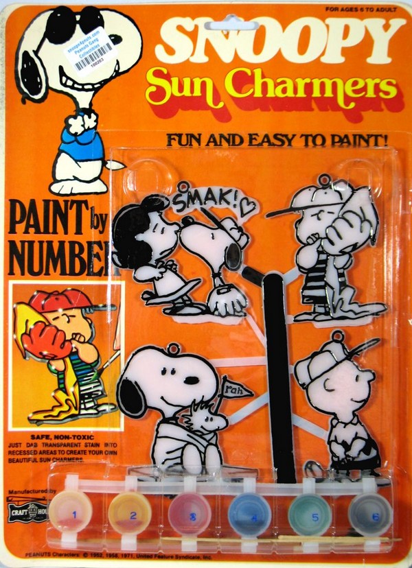 Snoopy Sun Charmers Set (Use As Christmas Ornaments!)