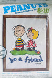 Peanuts Crewel Stitchery Kit - Be A Friend