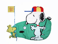 Snoopy 8 - Piece Golfer Crib and Wall Decor Set By Quiltex (Near Mint) - snoopn4pnuts.com